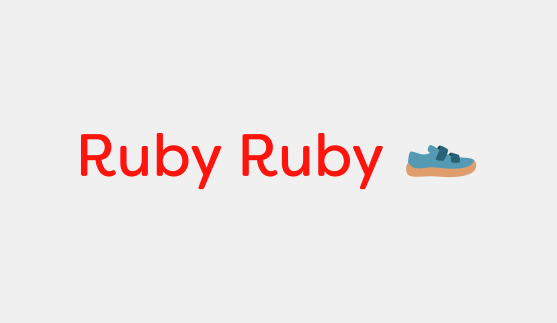 Ruby Ruby Shoes