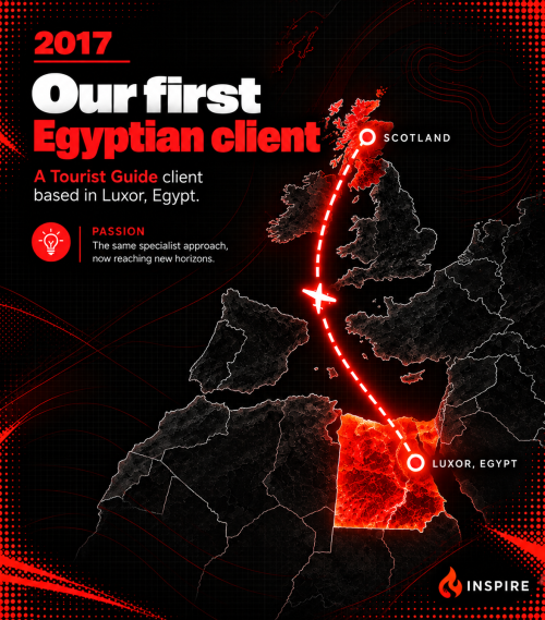 Inspire first egyptian client luxor 2017