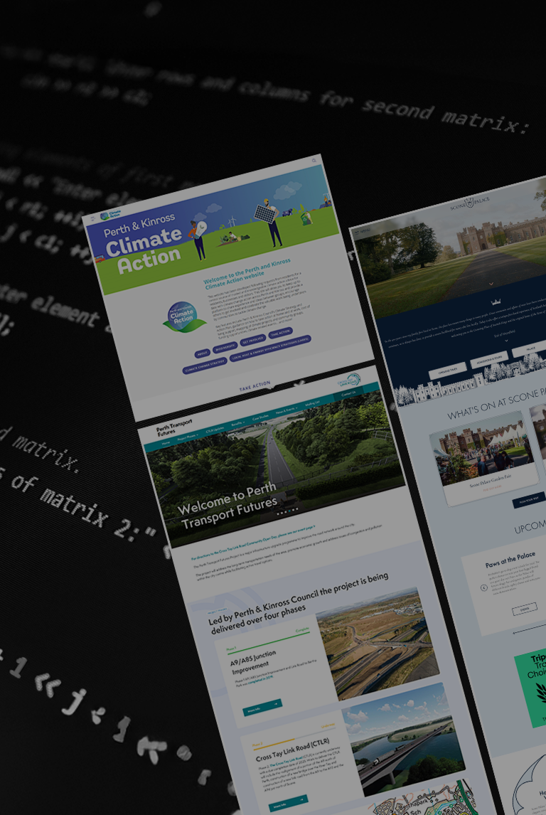 Web Development mobile banner